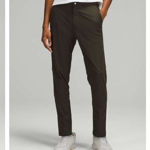 Lululemon Commission Slim-Fit Pant 30" *Warpstreme, 31" waist, Dark Olive